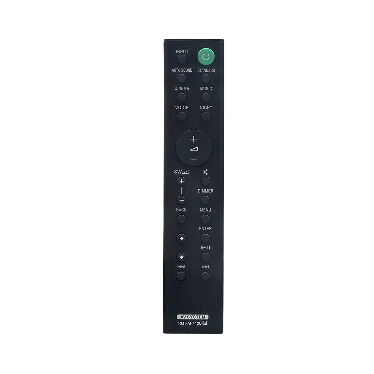 

-AH412U Remote Control Replaced for Home Cinema Soundbar HT-S700RF HT-S500RF SA-WS500RF -SS500RF -S500RF