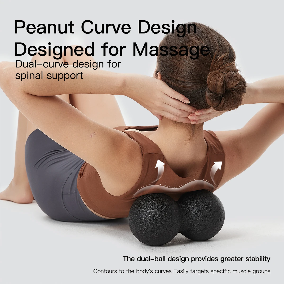 Five-piece set of foam rollers and fascia balls to aid in fitness training and help relieve muscle soreness throughout the body.