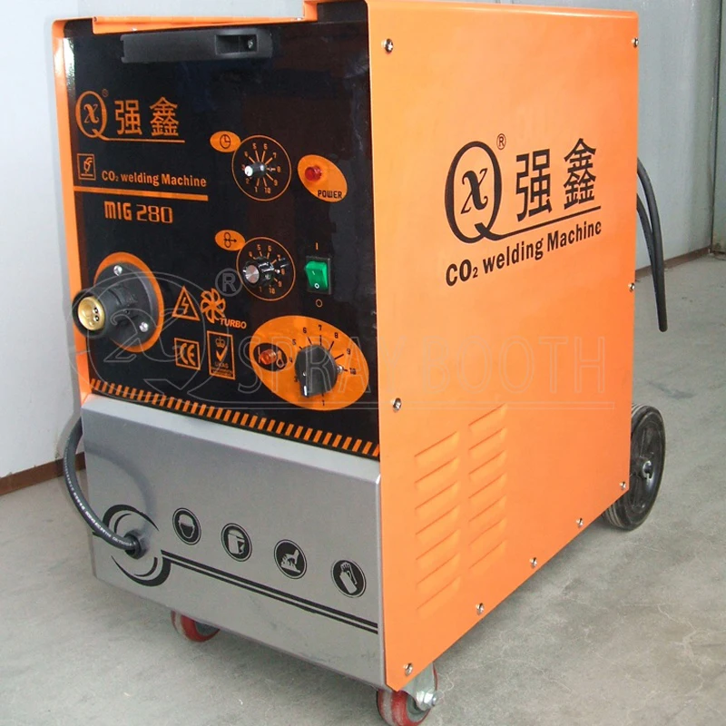 

220V 380V Imput Voltage Spot Welding Repair Machine MIG 280 CO2 Welding Machine Portable 28-280A 62kg AC220V Or AC380V