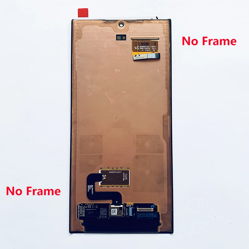 With defects Display For Samsung S22 Ultra LCD Touch Screen Display For Samsung S22Ultra 5G S908 S908B S908U LCD No Frame