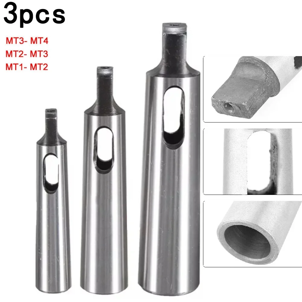 

For Morse Taper Adapter Cone Sleeve MT1 To MT2 / MT2 To MT3 / MT3 To MT4 Reduce Drill Sleeve Adapter Power Tool Accessories