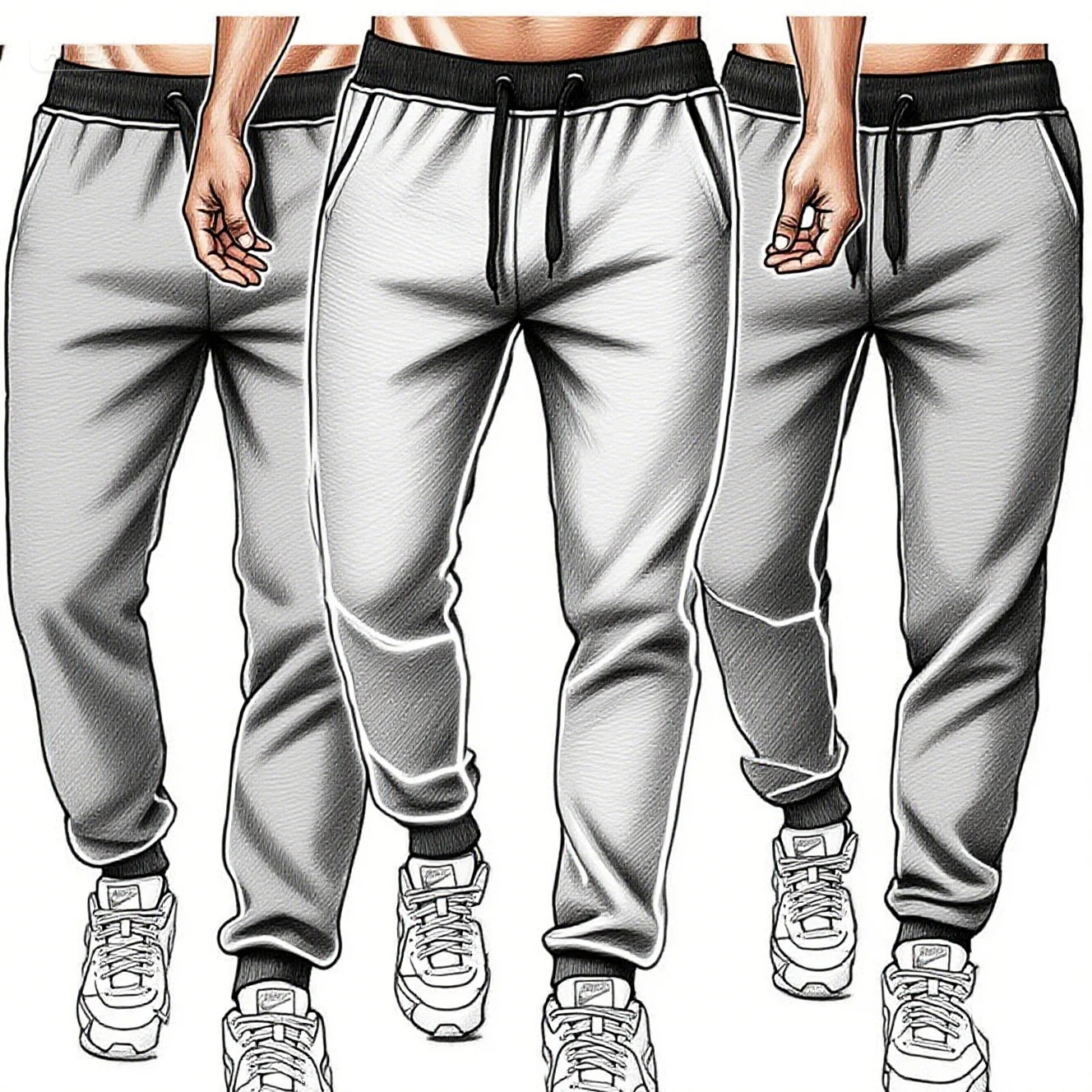 2025, neue Herren-Freizeit-Sporthose, Lauftraining, langsame Hose, Fitnessstudio, Sporthose, langsame Lauf-Sporthose für Herren