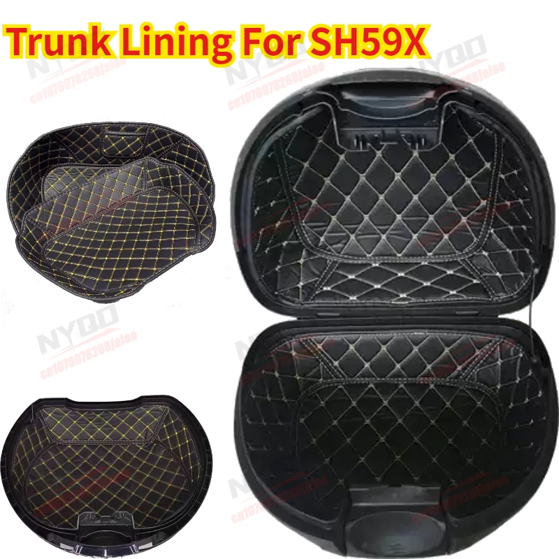 Tail Box Pad Motorcycle Trunk Lining for SH59X Inner Liner Top Case Cover Protector Motorcycle Accessories