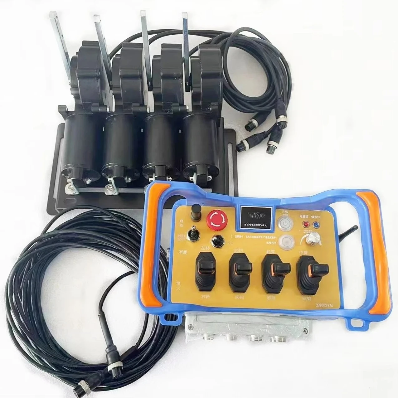 2026 SELL Motor Control Lever Proportional Wireless Crane Remote Controller Industrial Lifting Equipment Device