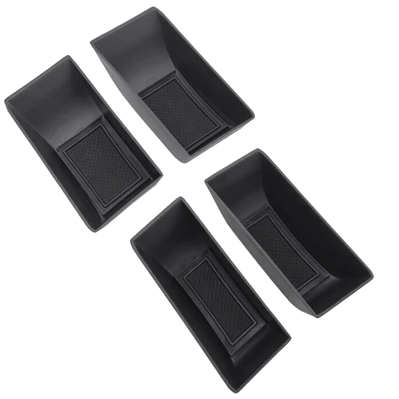 Car Interior Door Armrest Storage Box Cover Case Front / Rear Door Handle for BYD YUAN Plus EV ATTO 3 2022 Car Styling