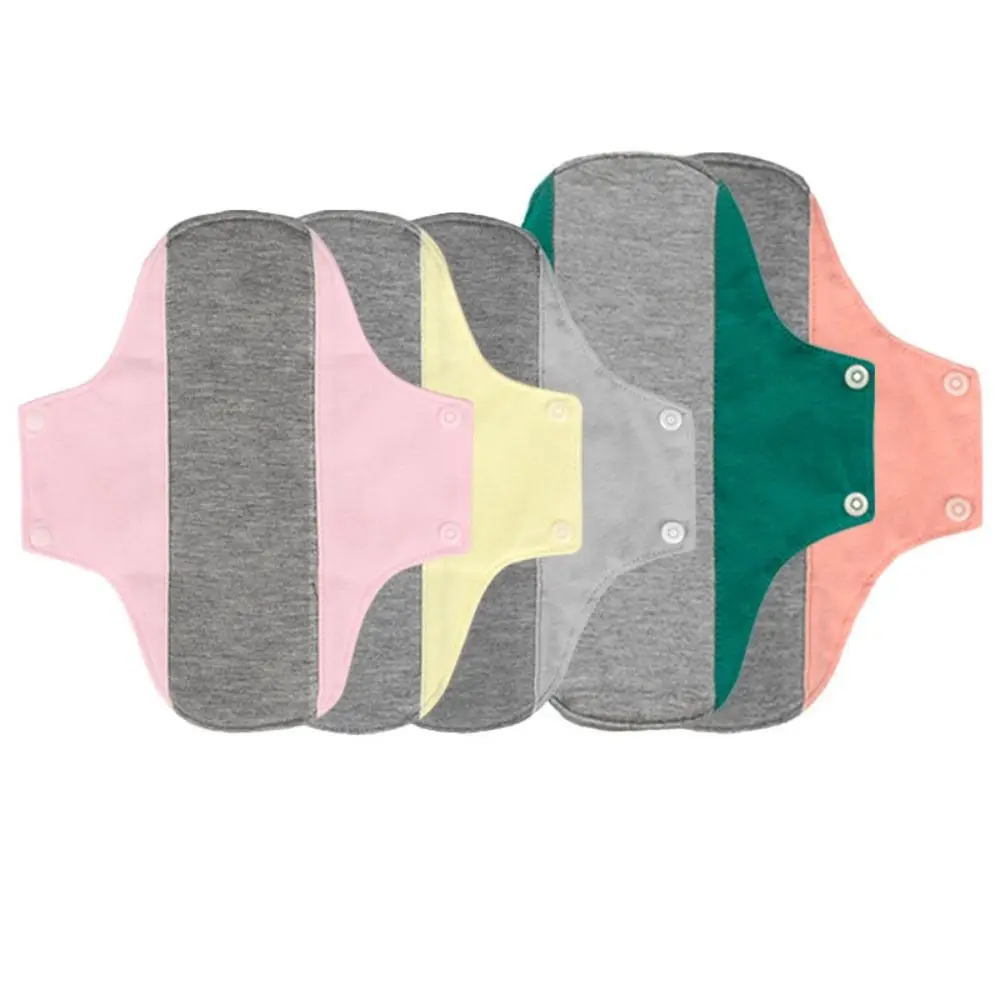 

3Pcs Reusable Menstrual Cloth Pads Graphene Large Capacity Panty Liner Breathable Soft Washable Sanitary Napkin Incontinence