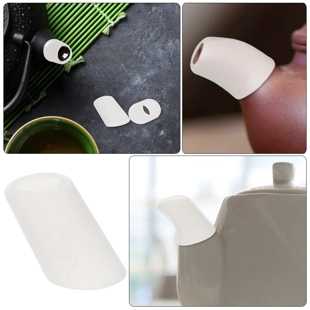

Teapot Spout Sleeves Pour Covers Protectors Protective Drip Catchers Caps for Kettle