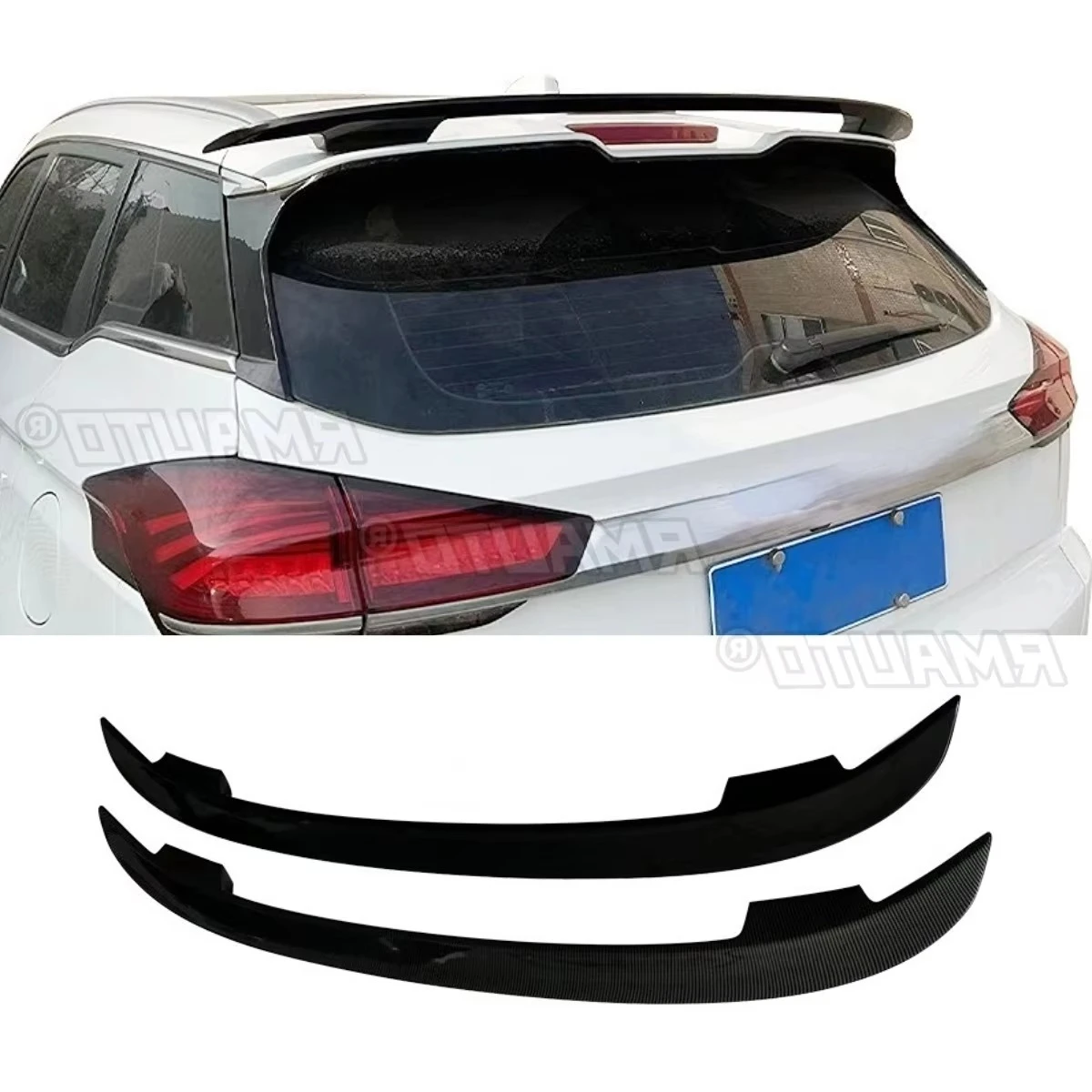 

Для универсального автомобиля, спойлер на заднюю крышу багажника, модификация крыла, спойлер на заднюю крышу, крыло, автомобильные аксессуары, внешняя часть