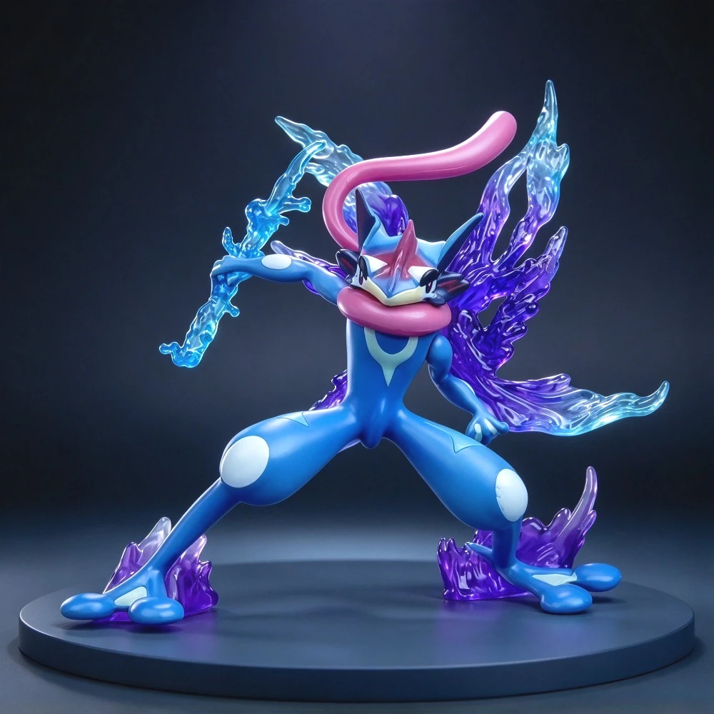 Anime Figure Greninja Action Figures Pvc Statue Desktop Ornamen Collection Model Toys Gifts 12cm