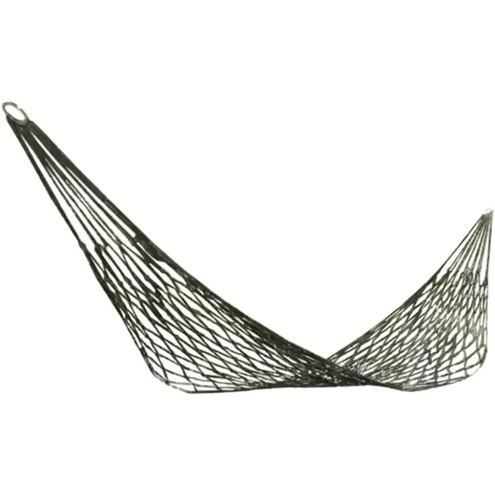 Outdoor Thickened Nylon Rope Hammock Indoor Mesh Hammock Portable Simple Hammock Swing Chair Hammock Hammocks outdoor Travel