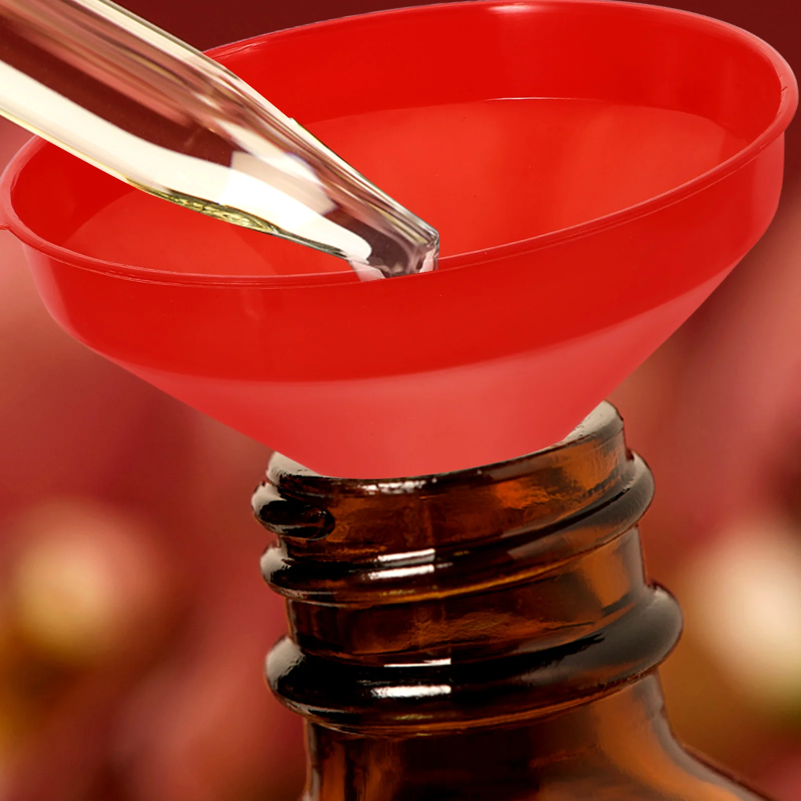 

Fruit Juicer Accessory Plastic Funnel For Kitchen Liquid Transfer Household Oil Vinegar Filling Tool Small Funnel For