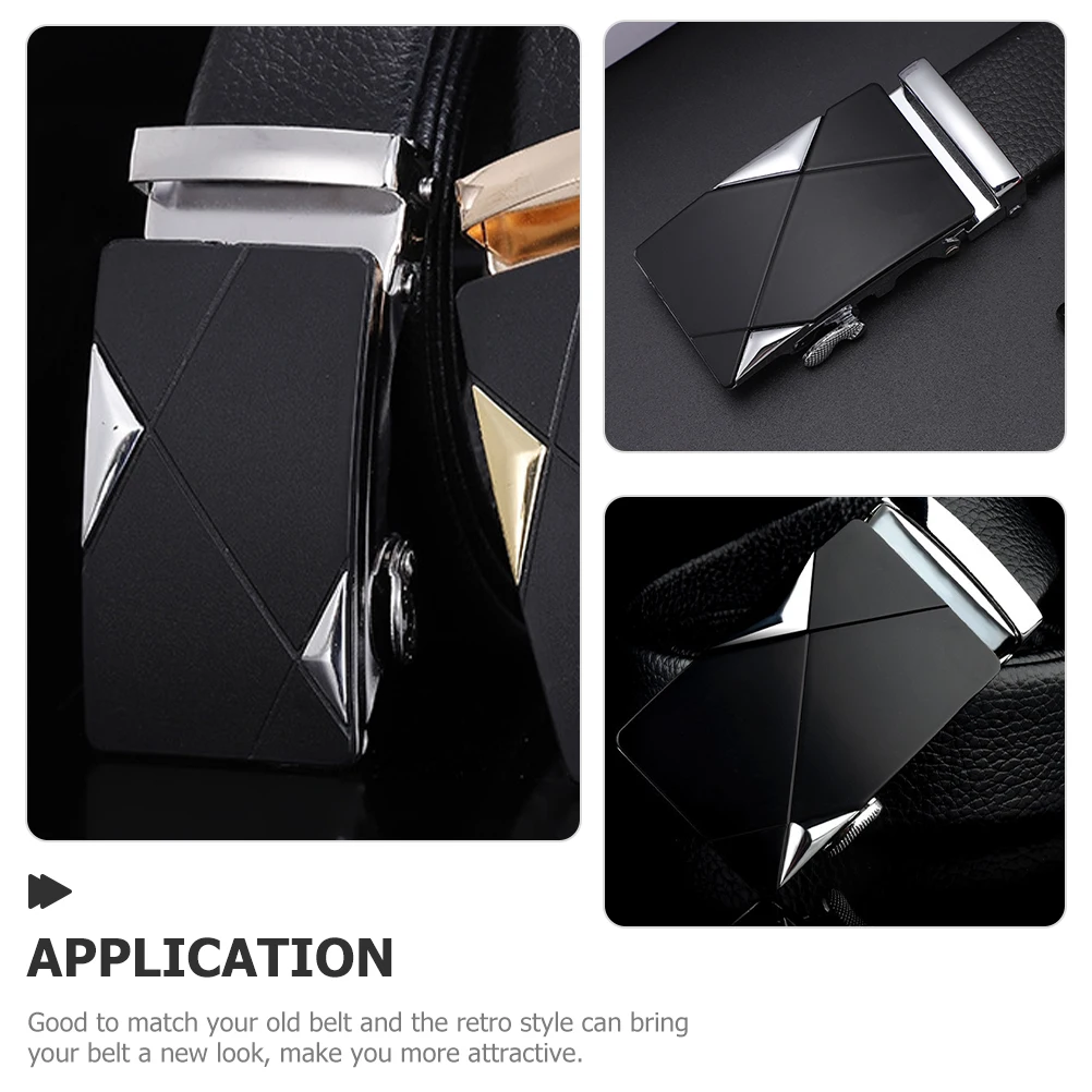 

Belt Buckle Replacement 602 Gold Retro Simple Belt Buckle Costume Accessory Waist Jeans Dress Accessory Practical buckle