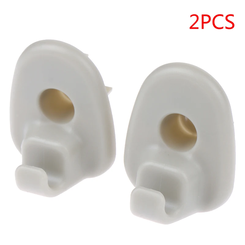 2PCS For Liberty Car Sun Visor Clip 1AR26BD1-AA For CHEROKEE KK KJ Nitro Sun Visors Holder Hook Hanger Clips