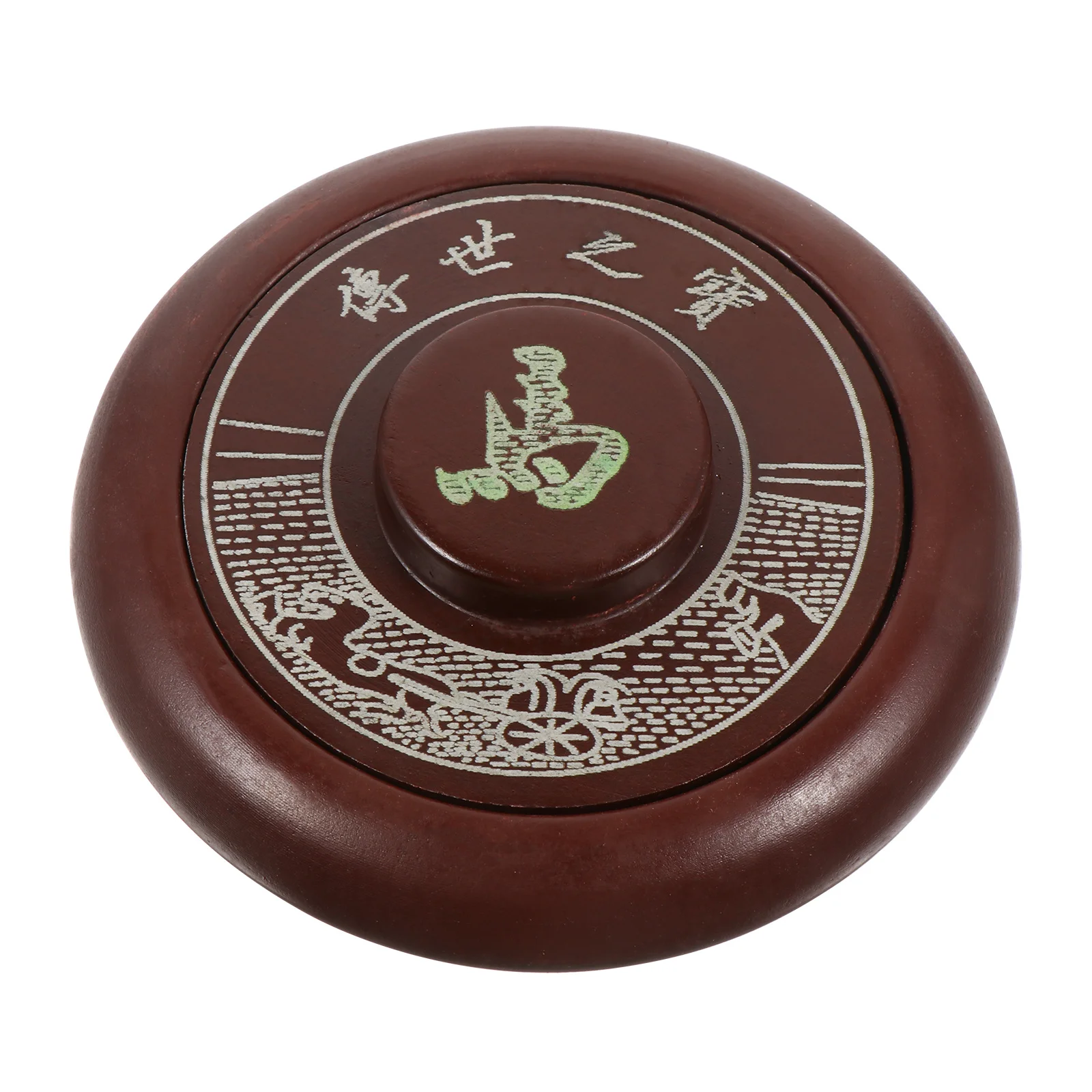 

Natural 4 Inches Inkstone Delicate Durable Classic Calligraphy Ink Grinding Stone Students Painting Accessories Traditional