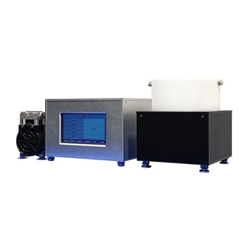 Fully automatic ARM control glue coating machine with splash-proof cleaning and developing functions