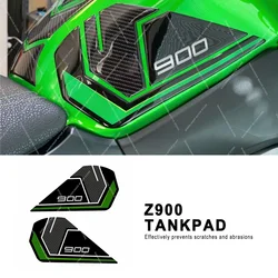 For Kawasaki Z900 z900 2023 2024 3D Motorcycle Anti-slip Tank Pad Sticker Knee Grip Protection Decal Accessories Waterproof