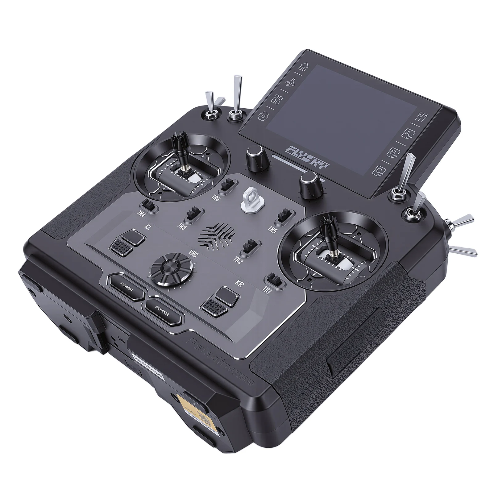 

NEW RC Receiver and Transmitter 18 Channel 3.5 Inch Touchscreen Dual Antenna RC Radio Controller Drone Helicopter Car Boat Black