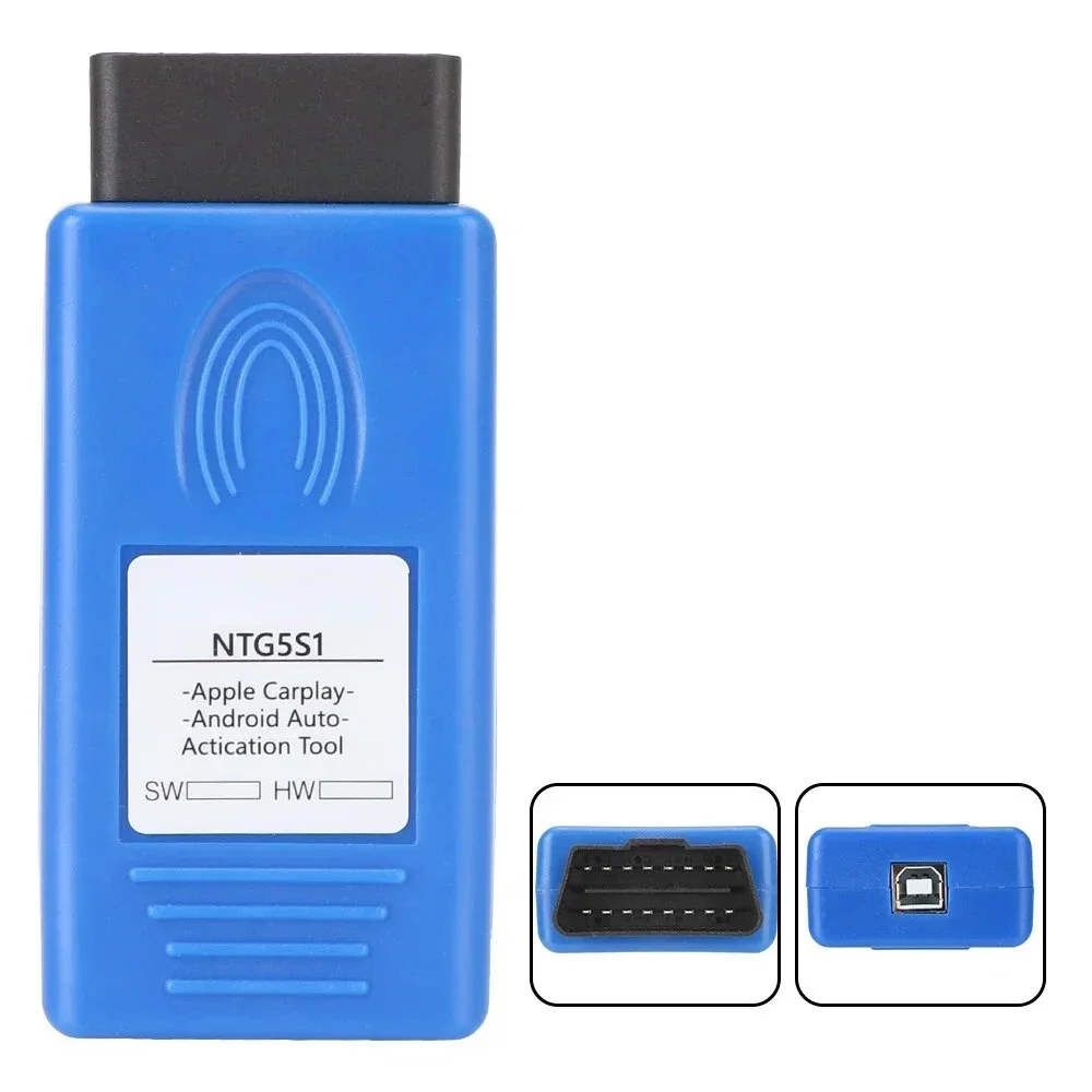 Latest for Mercedes Benz NTG5 S1 Car OBD2 Activator Carplay NTG5S1 Diagnostic Tool Auto IOS/Android DVD Player NEW