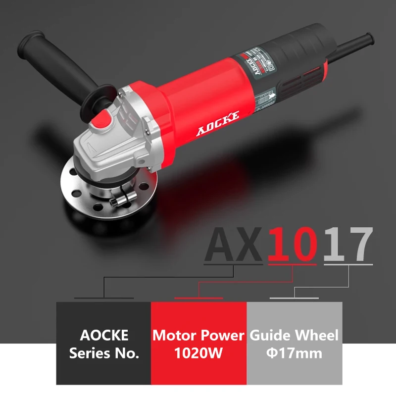 Picture 5: AOCKE AX107 With C Angle Electric Chamfering Machine Metal Beveling Machine Woodworking Trimming Machine