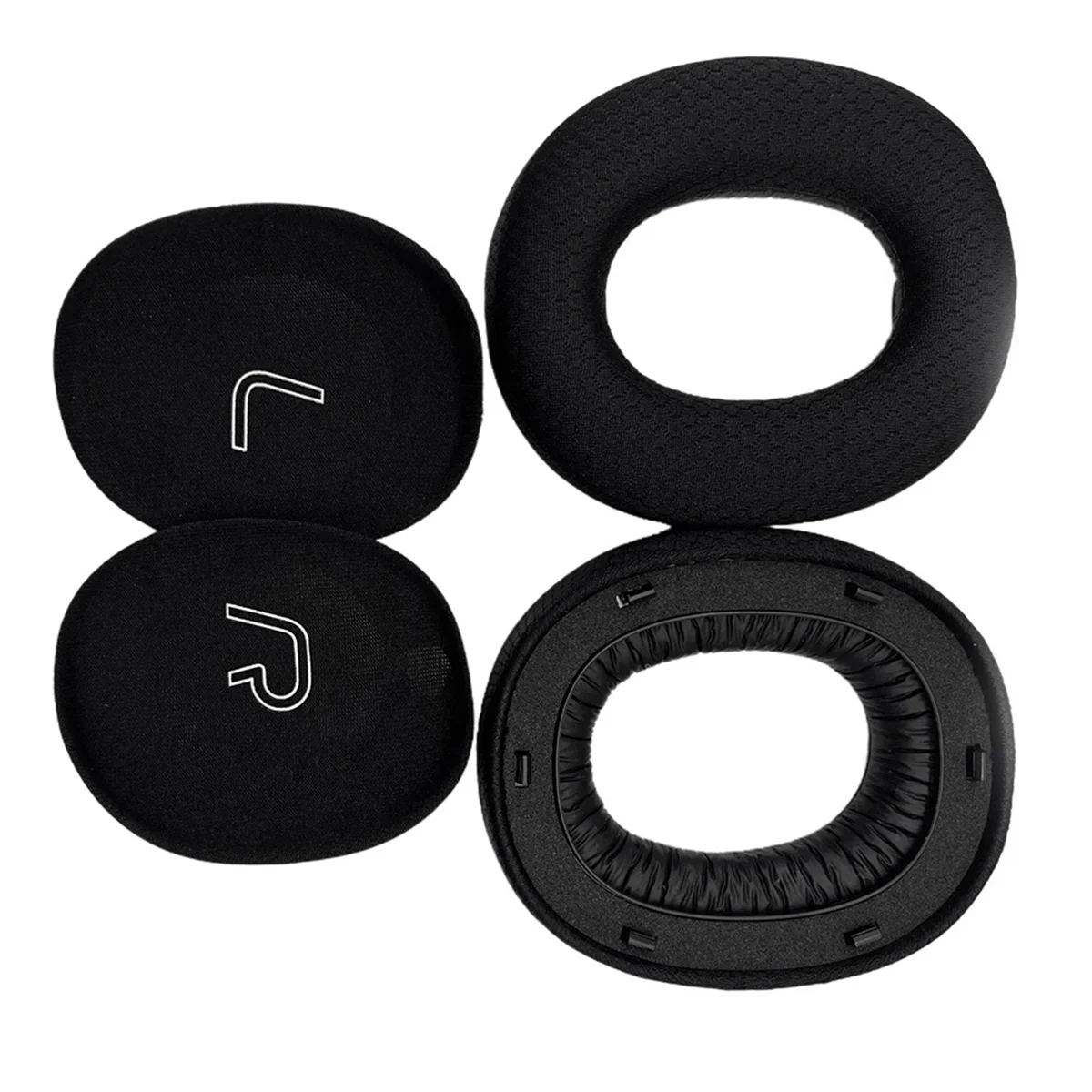 ABJZ สําหรับ W860NB PRO หูฟังแผ่นรองหูฟังเปลี่ยนแผ่นรองหูฟังแผ่นรองหูฟังเพื่อเพิ่มความสบายและการแยกเสียงรบกวน
