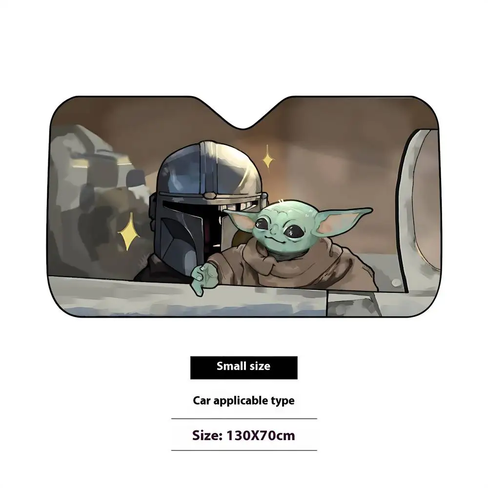 Cool Movie S-Star W-Wars Stylish And Trendy Windshield Sunshade, Car Windshield Cover, Car Sunshade Curtain, Car Sun Protection