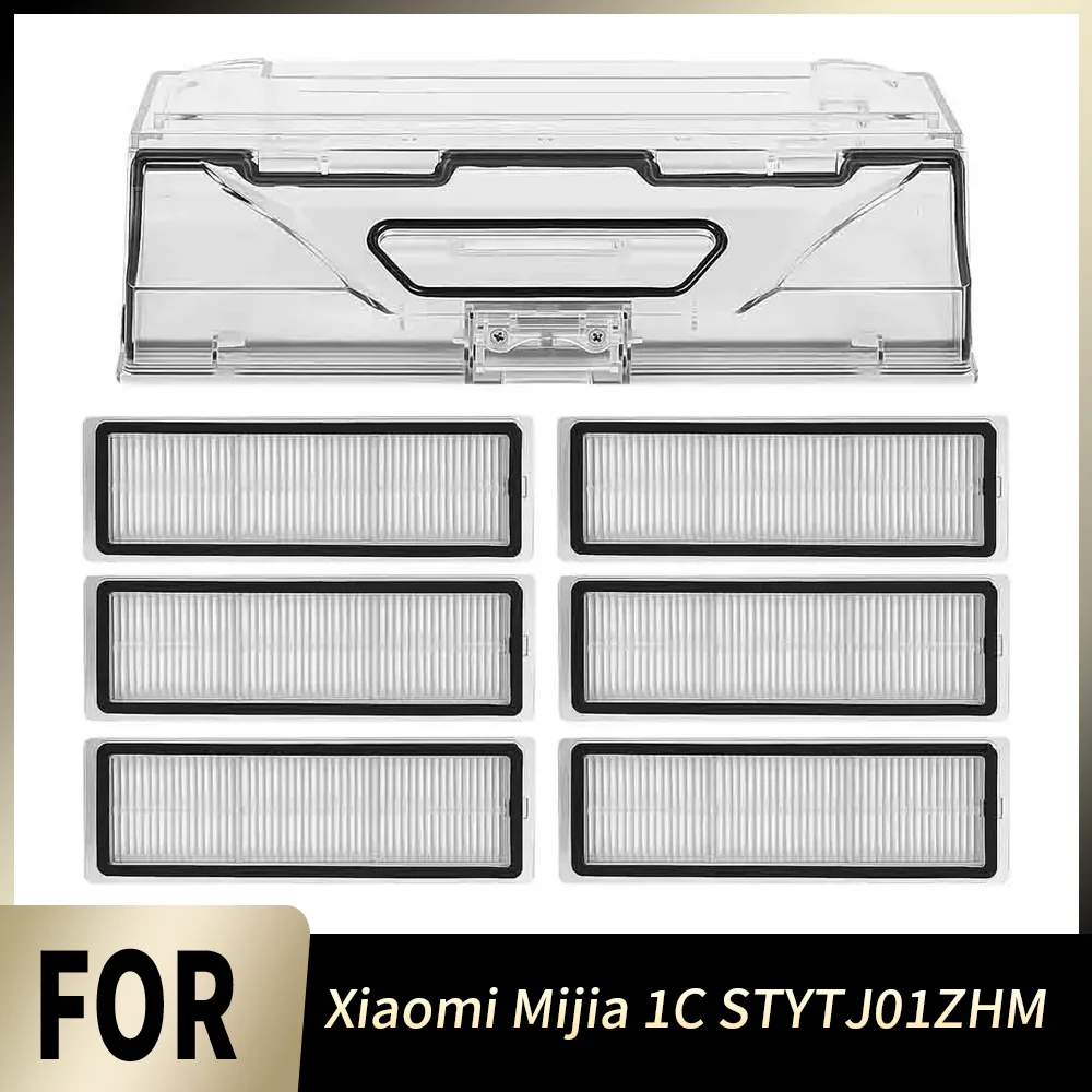 Staubbehälter Hepa-Filter Ersatzteil Bestseller Langlebige Ersatzteile für Xiaomi MI Robot Mijia 1C STYTJ01ZHM Saugroboter