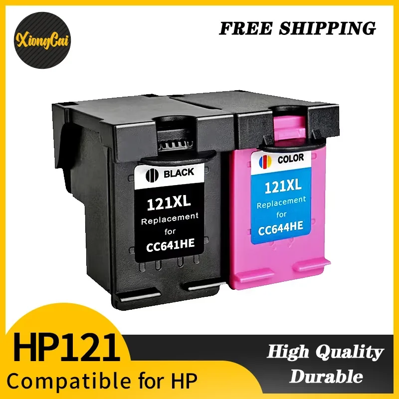 2020 4Pcs compatible ink cartridge For HP 121 Deskjet D2563 F4283 F2483 F4213 F4283 F4583 printers cartridge For HP121 121XL