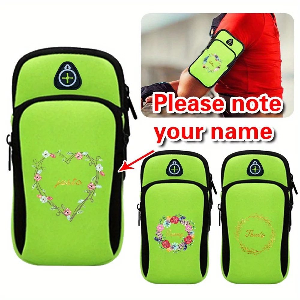 

Fashion Customization Name Armband Sports Phone Bag Running Arm Phone Bag Sports Phone Bag Personalized Name Printing
