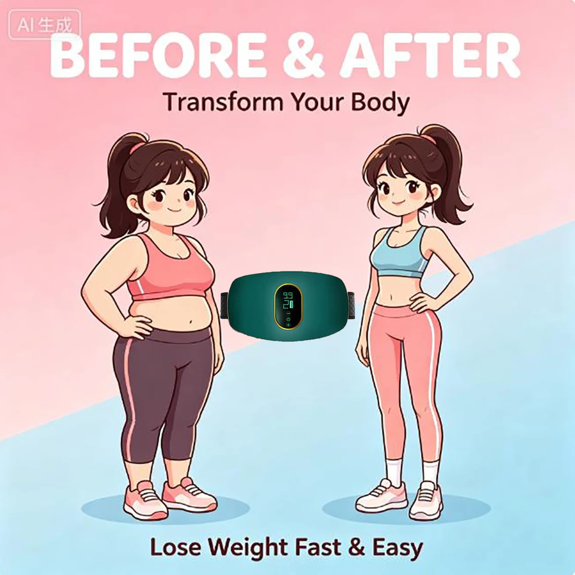 High Frequency Vibration Weight Loss and Shaping Device for Whole Body Fat Burning and Slimming, Bidding Farewell to Excess Fat
