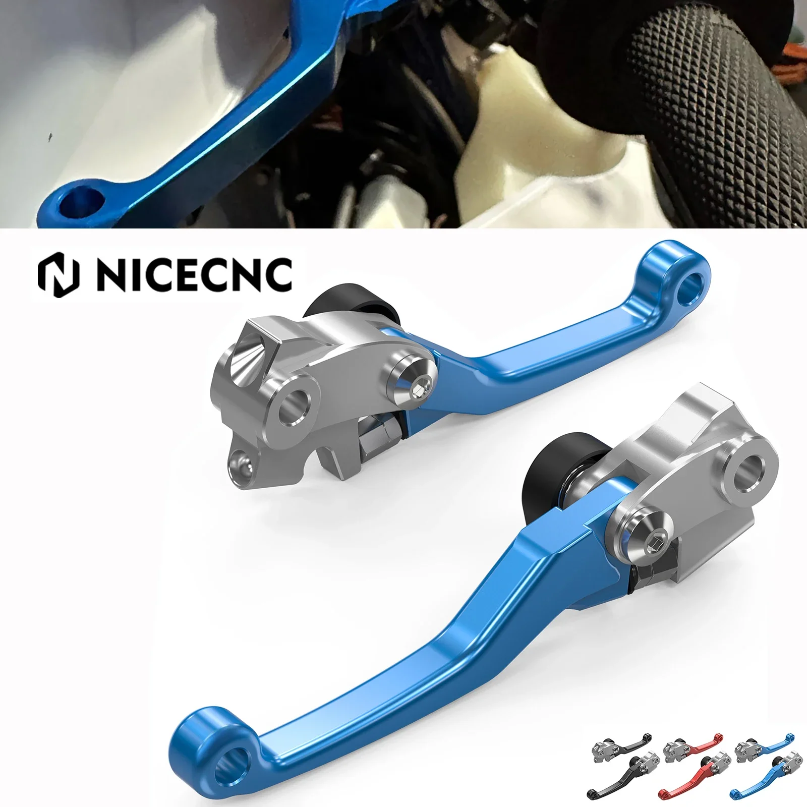 

For Husqvarna TE 300 FE 350 2024 Folding Brake Clutch Lever Set TE250 FE450 TE FE 150 200 250 300 350 400 450 501 2022 2023 2024