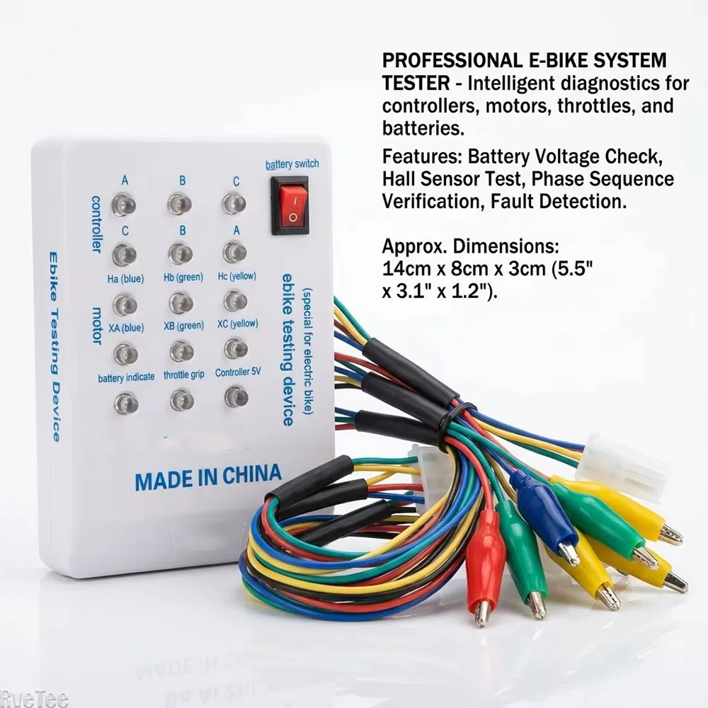 Brushless Motor Tester for Electro Car E-Bike Scooter - Controller Tester Tool
