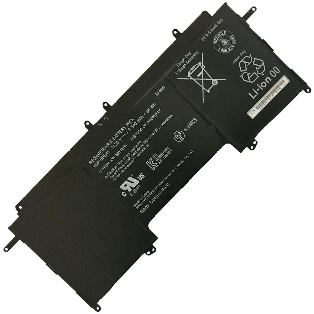 VGP-BPS41 Laptop Battery for Sony Vaio Flip 13 SVF13N 13N13CXB SVF13N18SCB etc 11.25V 36Wh
