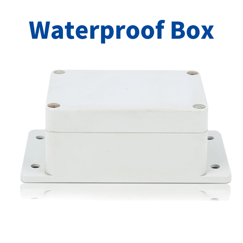 Caja de proyecto eléctrico de plástico impermeable de 100x68x50mm para caja de conexiones de instrumentos electrónicos al aire libre
