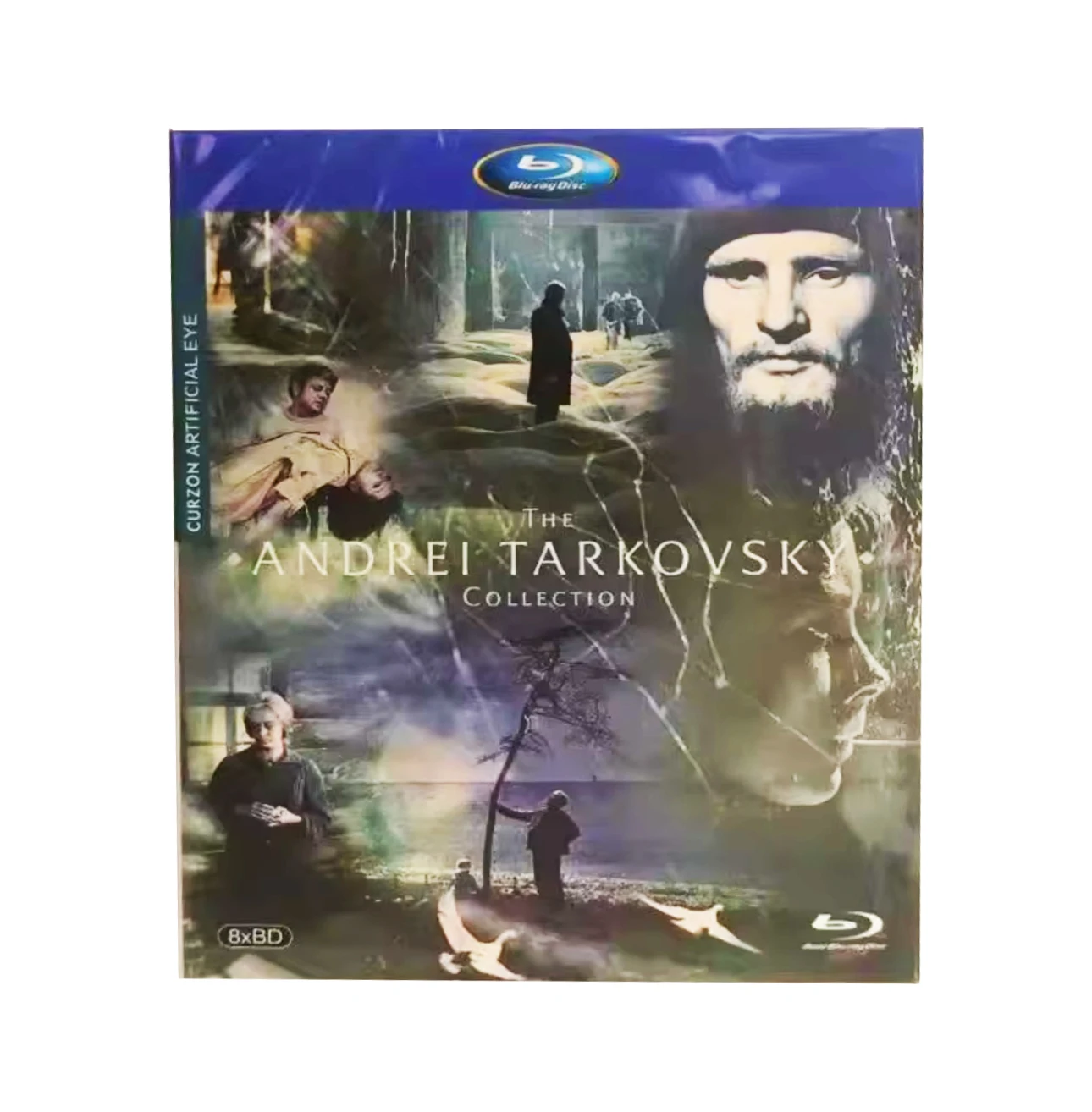 Colección de Obras de Andrei Tarkovsky BD Blu-ray 8 Discos HD 1080P Edición Completa en Caja Audio: Inglés Alta Definición BD