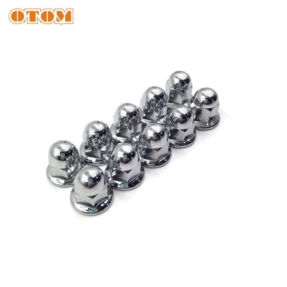 OTOM Motorcycle 12 Kinds Screws Nuts Assortment Kit M6 M8 M10 M12 Stud Brake Disc Cylinder Head Exhaust Bolts Universal Part CRF