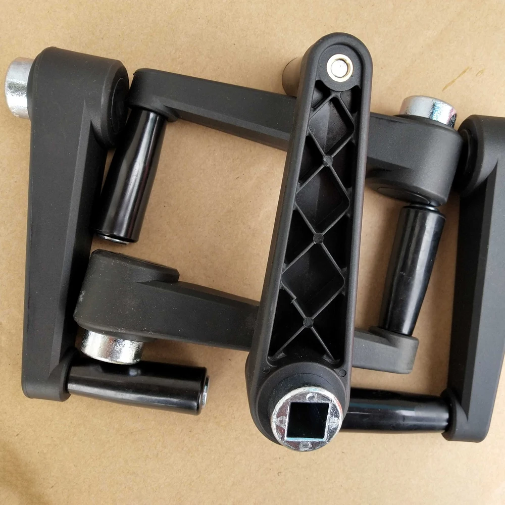 1Pcs Black Foldable/non Foldable Rocking Handle Length 63mm-160mm for Machine Tool Milling Round/square Hole 8/10/12/14/16/17mm