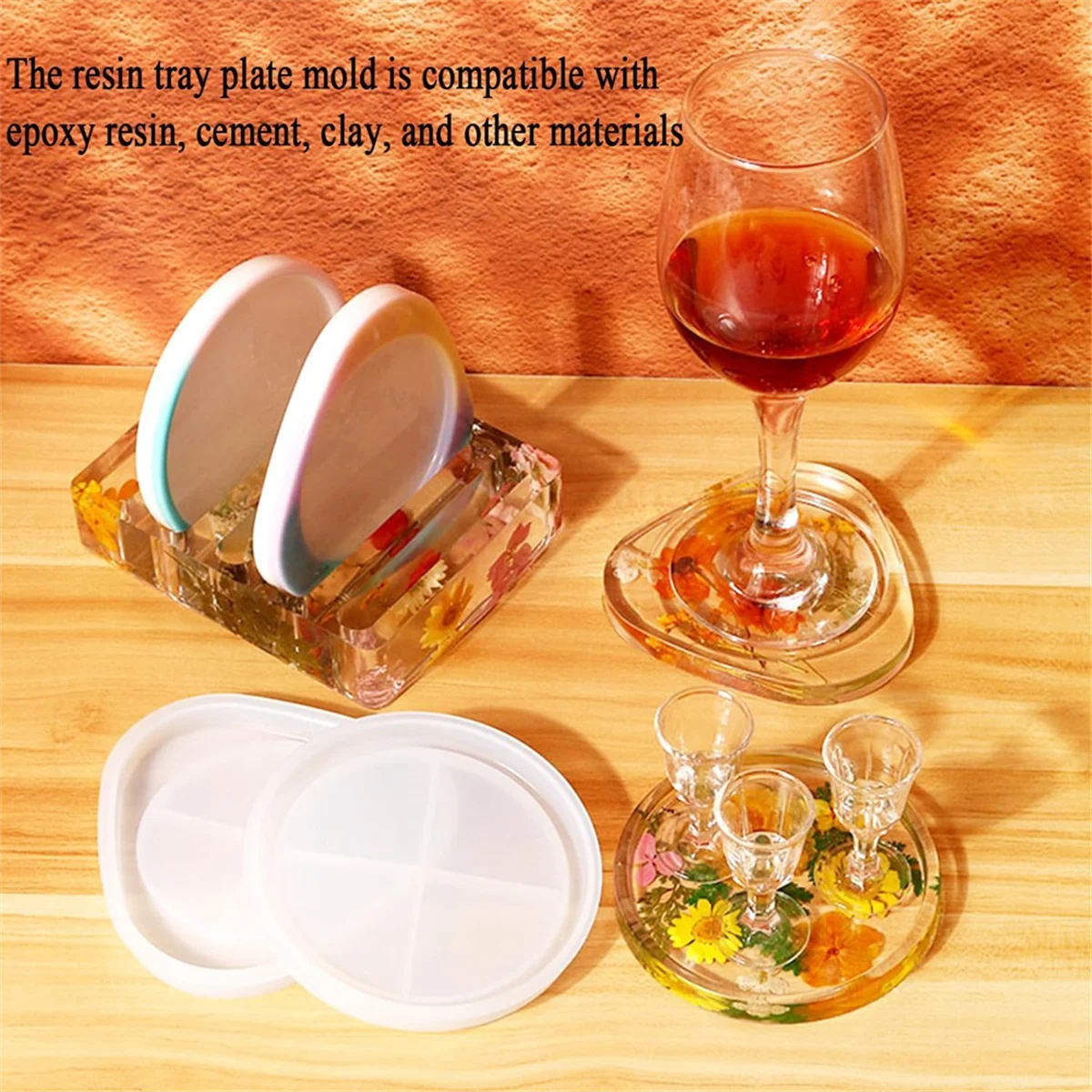 CYL-4 Pcs Resin Coa…