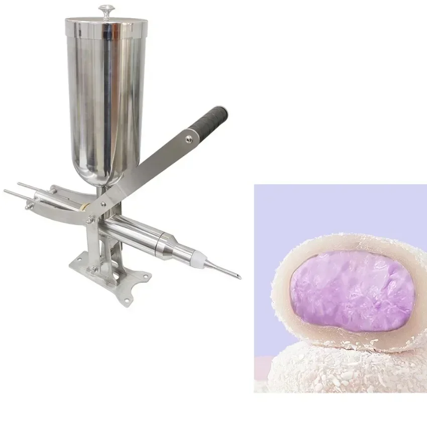 Commercial Stainless Steel Pastry Filling Injector with Manual Operation for Pie Tools