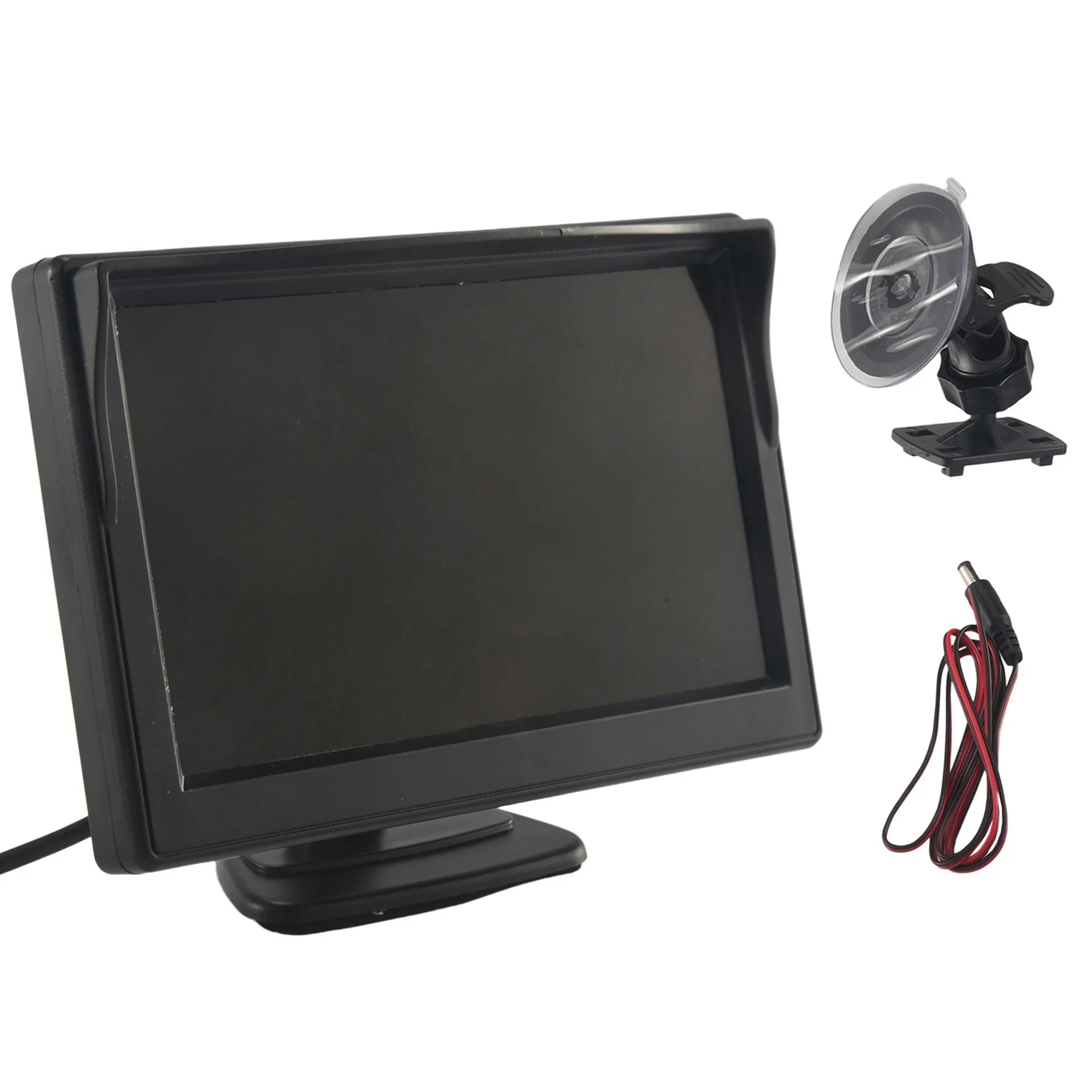5 Inch 800X480 TFT LCD HD Screen Monitor With Dual Mounting Bracket For Car Backup Camera/Rear View/DVD/Media Player