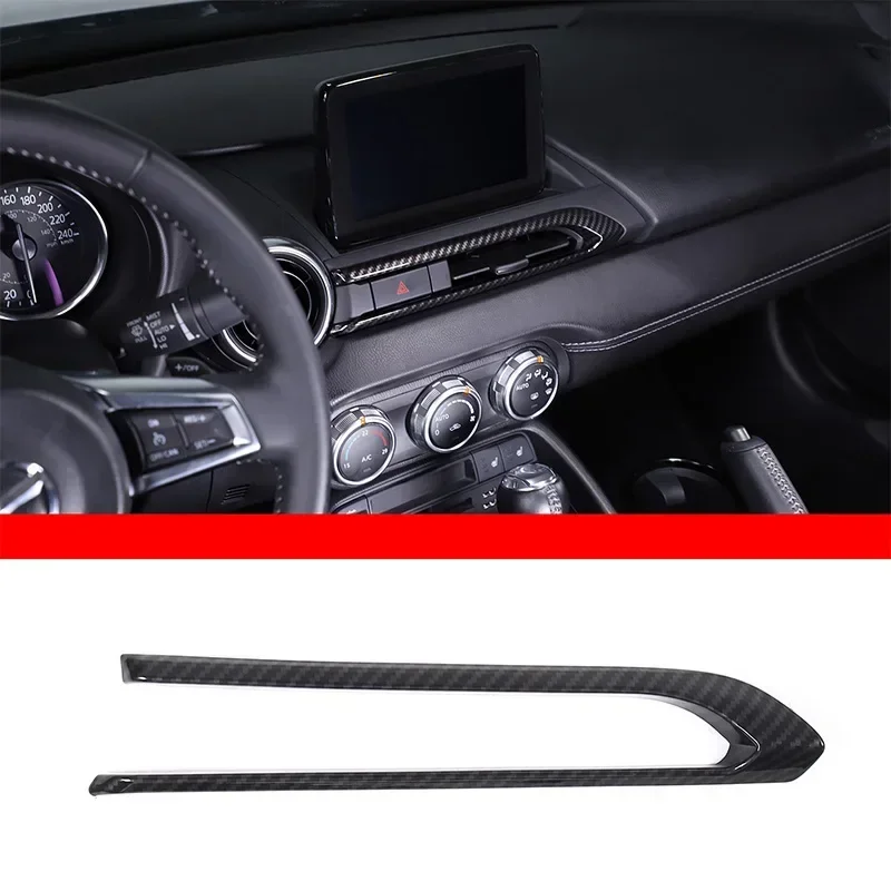 For Mazda MX-5 2016-2023 Car Center Control  Air Outlet Frame Cover Trim Accessories