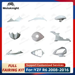 Fairing Kit Fit For Yamaha YZF R6 2008 2009 2010 2012 2013 2014 2016 Motorcycle Fairings Unpainted Bodywork Kits New ABS Plastic