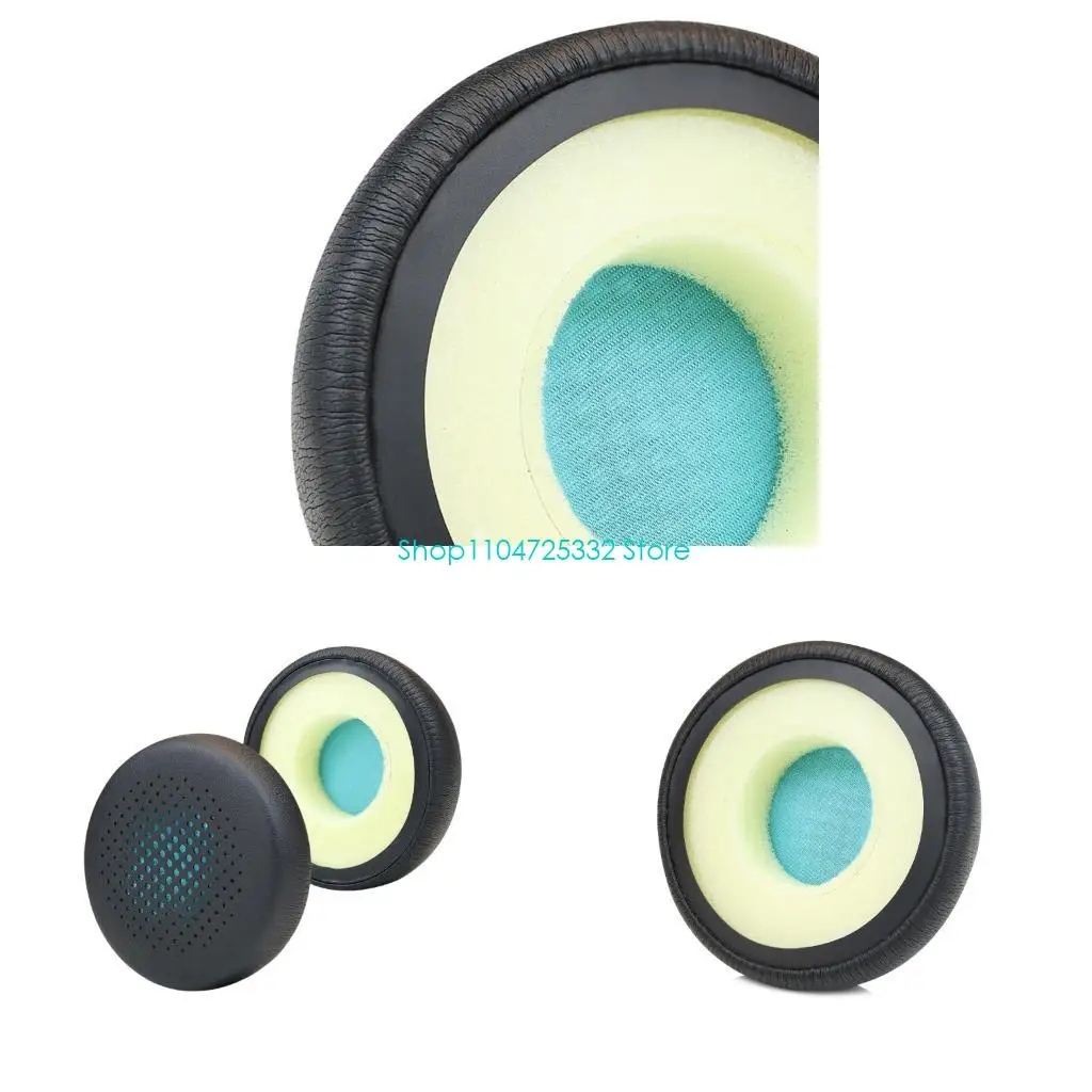 P5EA Comfortable Protein Leather Ear Pad for GO Work Earphones Extended Wear