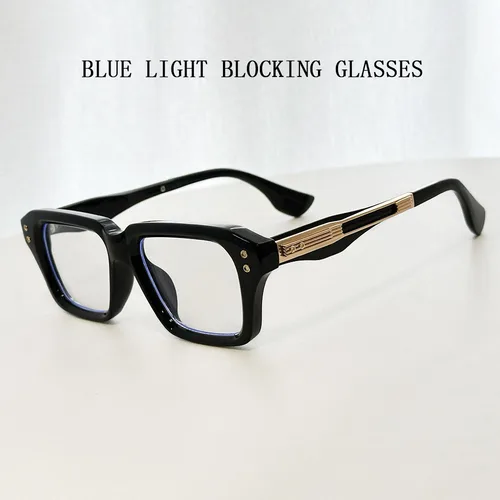 Imagen 2 del producto Gafas De Sol De lujo para Hombre, Gafas De Sol cuadradas Vintage para mujer, Gafas De moda 2026, triangulación De envíos, Gafas De Sol para Hombre Okulary