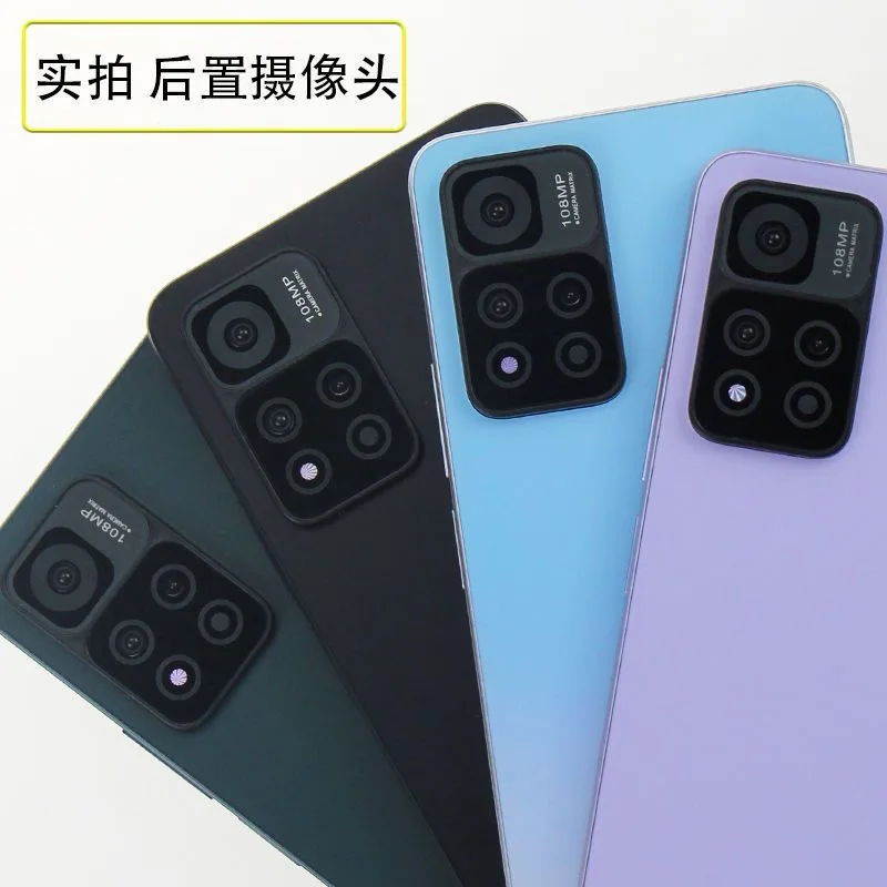 샤오미 레드미 노트 11 프로용 가짜 더미 휴대폰, 복제 휴대폰 모델 시뮬레이션 소품, 카운터 디스플레이 장난 장난감 휴대폰