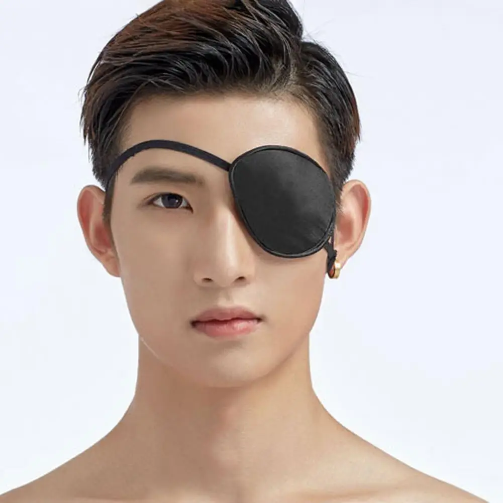 

Single Eye Patch Adult Kids Pirate Concave Eye Patch 3D Adjustable Eyepatch For Right Or Left Eye, Pirate Costume Kids Eye Patch