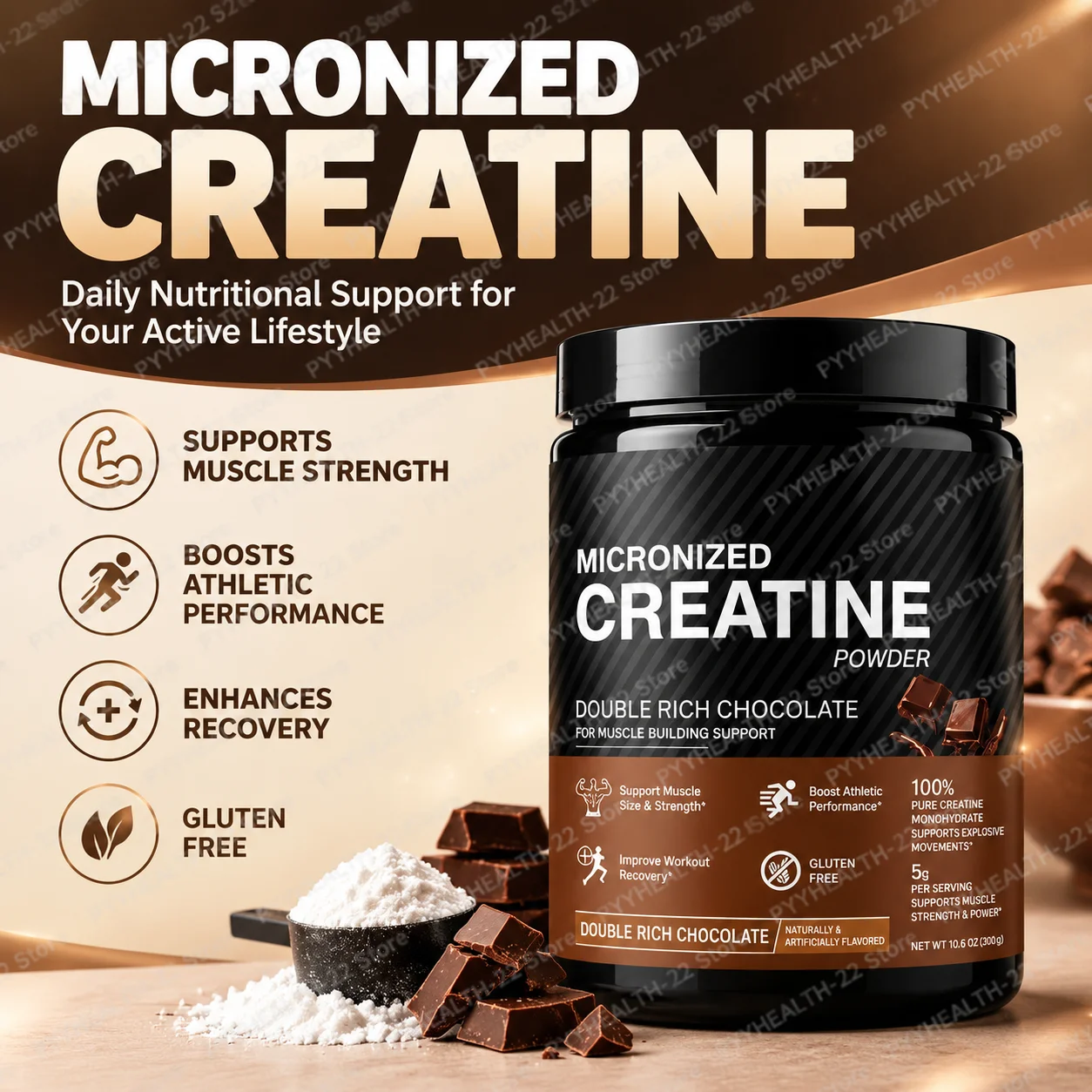 미세 분말 형태의 크레아틴 모노하이드레이트 300g, - Creatine Monohydrate Powder 리뷰 및 가격