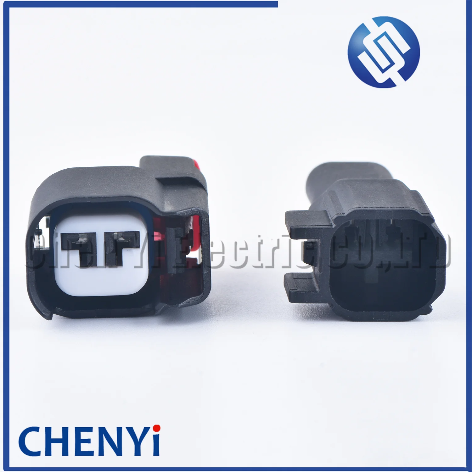 2 Pin male or female auto waterproof connector (1.5) EV6 Fuel injector front wheel ABS sensor plug for Ford Buick Chevrolet