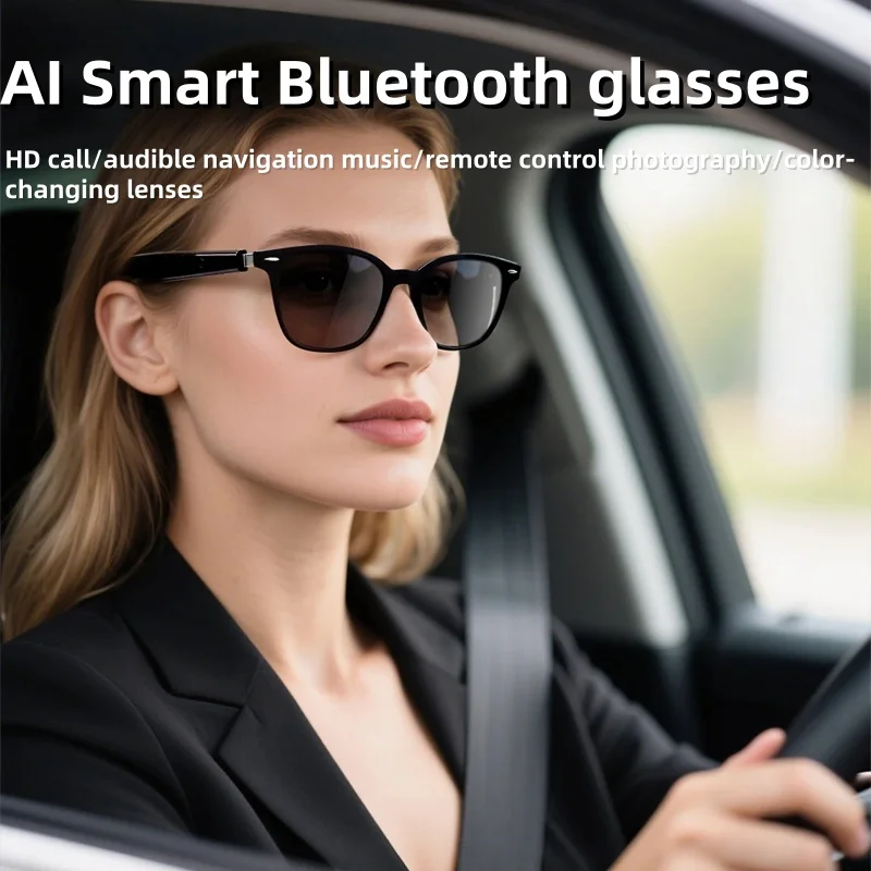 

GT-35 smart glasses anti-blue light glassesTranslation Sunglasses Voice Remote Control Music Eyewear Waterproof Eyeglasses