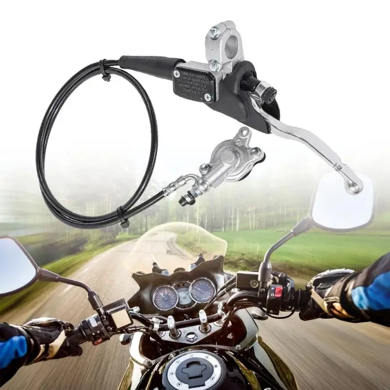 M76E Dirt Bike Hydraulikhebel-Zylinder-Kit mit Schlauch und Slave-Einheit – Detail 10