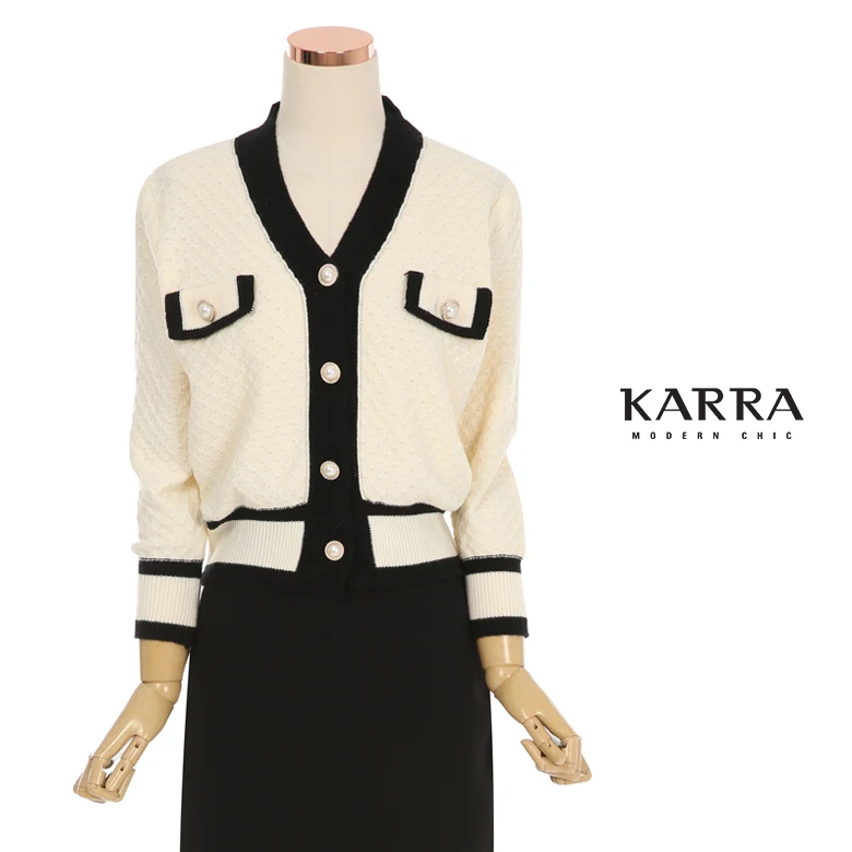 KARRA Pearl Button Color-line Guardian _ KL2FCD019C